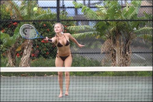 Hayden Panettiere in a bikini