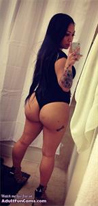 Anonymous taking a selfie and - ass