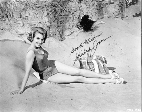 Shirley Jones in a bikini