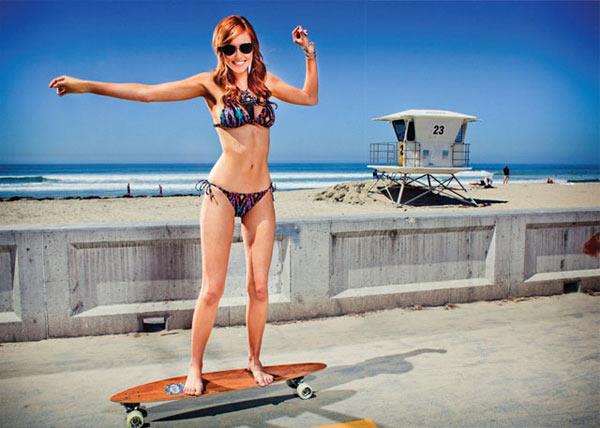 Alyssa Campanella in a bikini