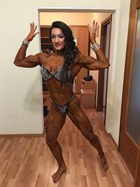 Valentina Mishina in a bikini