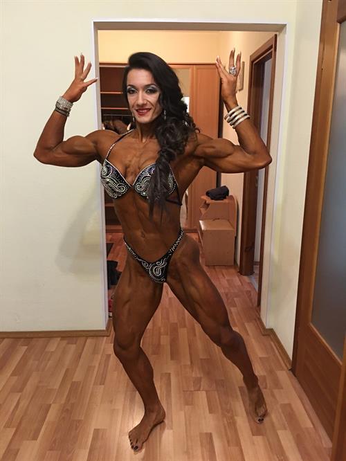 Valentina Mishina in a bikini