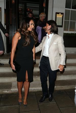 Tamara Ecclestone enjoys a night out in London (12.04.2013) 