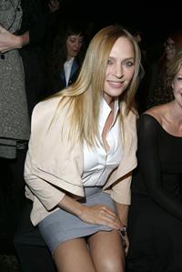 Uma Thurman Donna Karan show Fall 2013 MBFW in New York February 11, 2013 