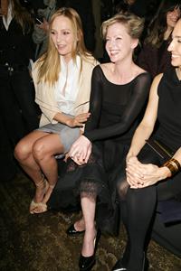 Uma Thurman Donna Karan show Fall 2013 MBFW in New York February 11, 2013 