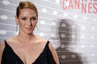 Uma Thurman attends the Palme D'Or Winners Dinner during The 66th Cannes Film Festival May 26, 2013 