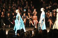 Vanessa Hudgens Naeem Khan Fall 2013 Fashion Show in New York, February 12, 2013 