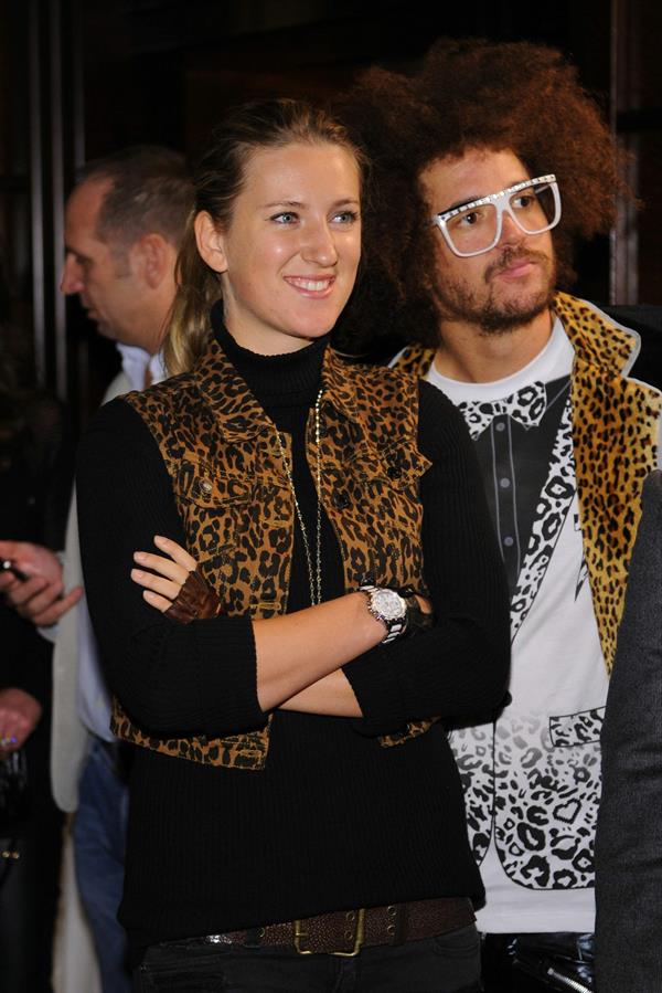 Victoria Azarenka attend the BNP Paribas Tennis Showdown Cocktail Party at Essex House in New York - March 3, 2013 