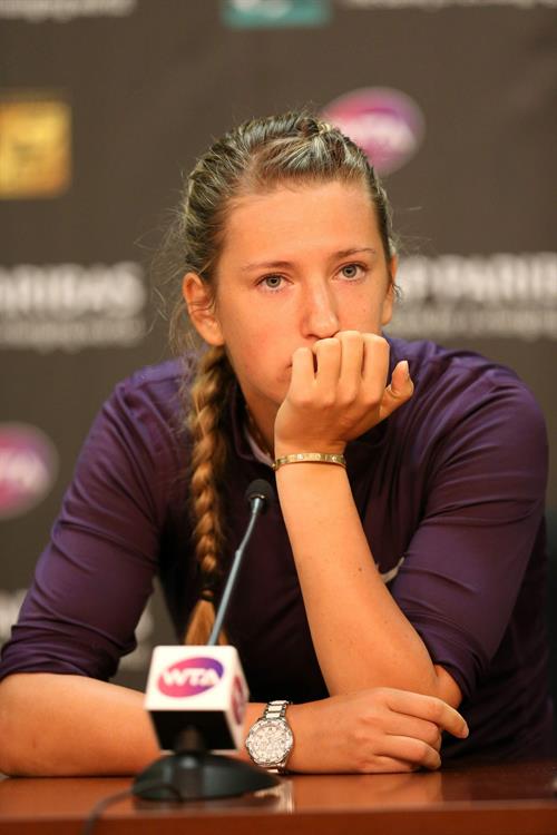 Victoria Azarenka  2013 BNP Paribas Open Press Conference in Indian Wells  14, 2013 