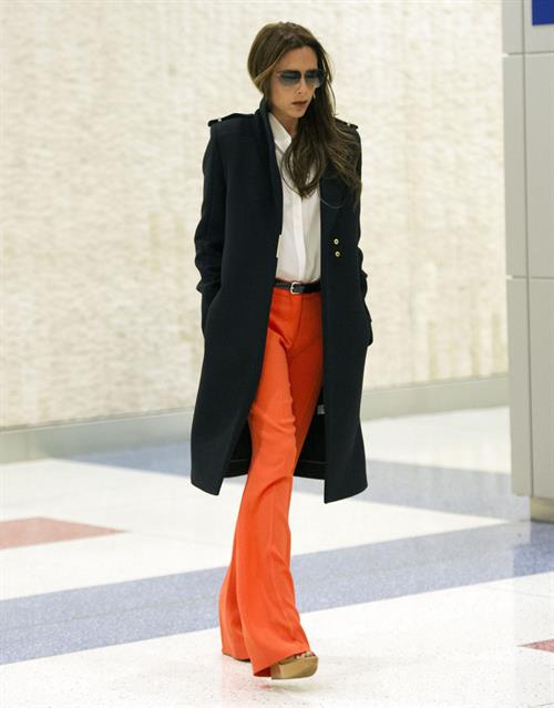 Victoria Beckham - John F. Kennedy International Airport in New York on May 8, 2013