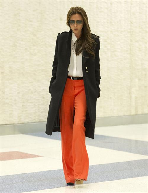 Victoria Beckham - John F. Kennedy International Airport in New York on May 8, 2013
