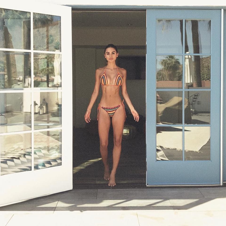 Sophia Miacova in a bikini