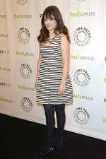 Zooey Deschanel New Girl Panel at 2013 PaleyFest in L.A. March 11, 2013 