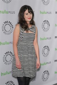 Zooey Deschanel New Girl Panel at 2013 PaleyFest in L.A. March 11, 2013 