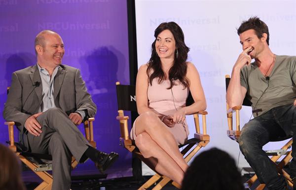 Erica Durance ~ NBC Universal Summer Press Day  Pasadena, April 18, 2012