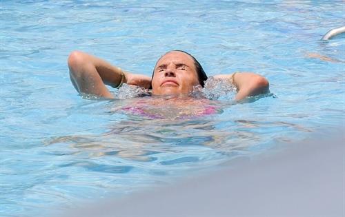 Danielle Lloyd in a bikini