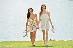 Eva-and-Violet-II Nude Pictures After The Wedding