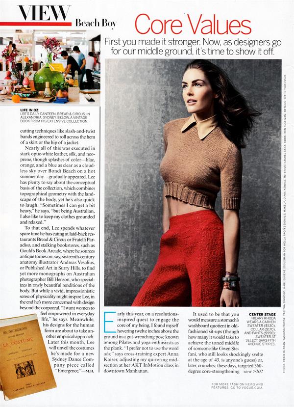 Vogue US, April 2013