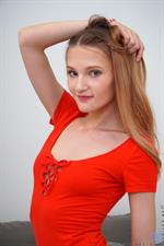 Party girl Olivia Westsun is partial to tight clothes that make it easy to feel up her small tits and her petite frame. Stripping down to her socks is just the beginning as her hands roam her certified nubile frame with pit stops to tease her breasts, pinch her nipples, and fondle her clit. 