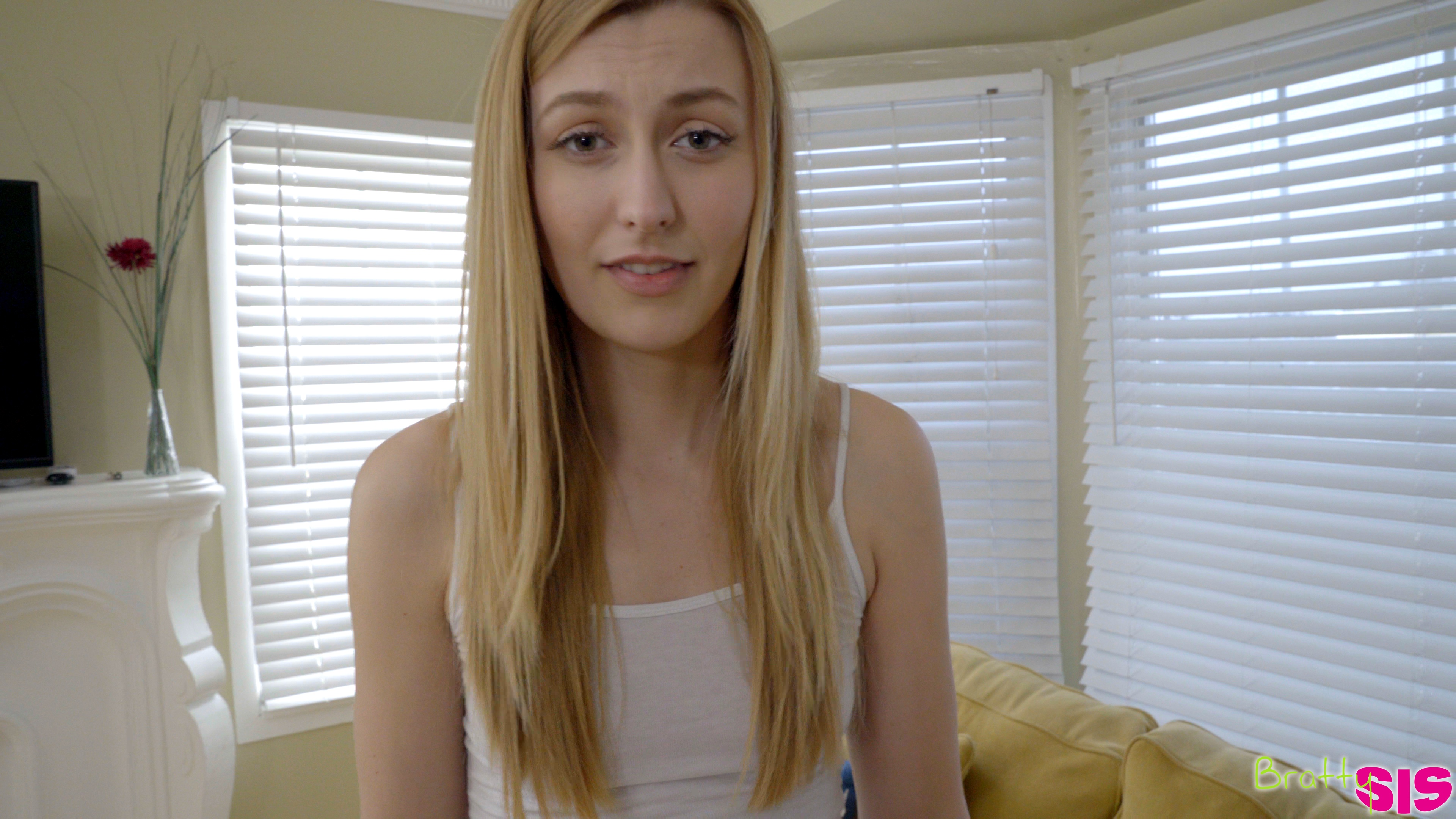 Alexa Grace steals her stepbrothers xray specs and realizes they work as she admires the big dick she wants inside her