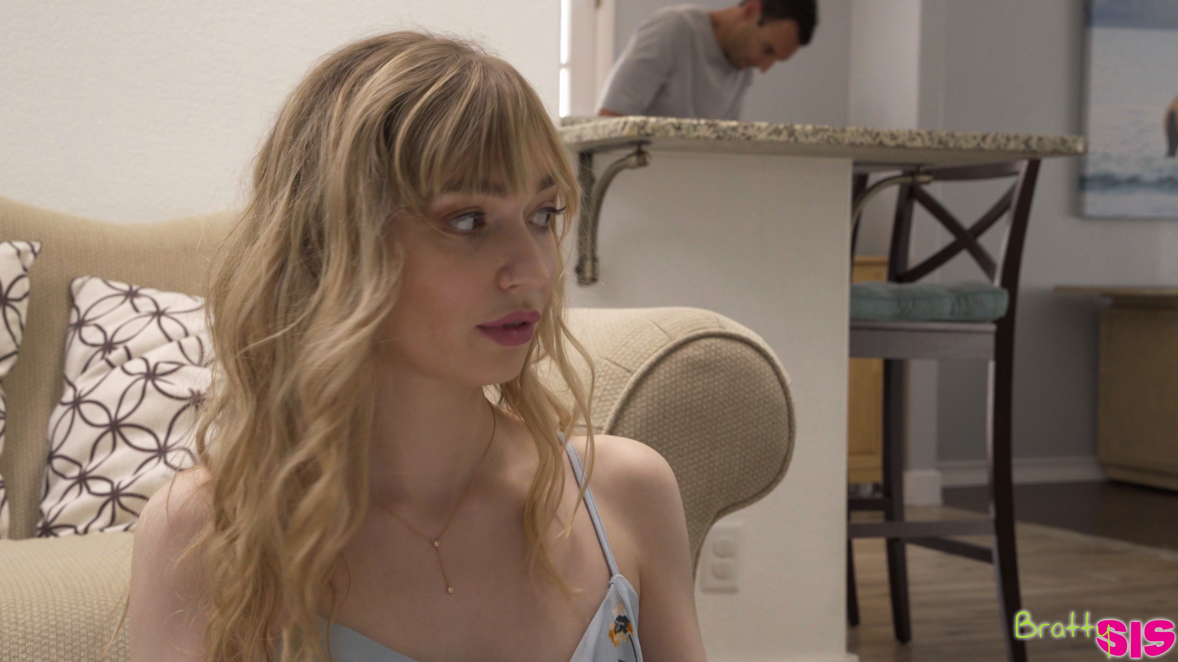 Mackenzie Moss and her stepbrother keep upping the stakes of their card game until Mackenzie gets her pussy pounded