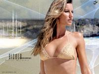 Gisele Bündchen in a bikini