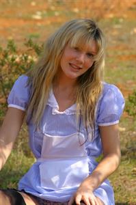  Nicole in stockings and nurse outfit 