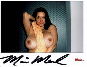 Monica Mendez Nude Pictures Big breasted Monica Mendez has some naughty polaroids to share with you