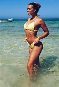 Christy Lacour Gianini in a bikini