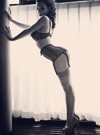 Clea De Velours in lingerie