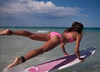 Amanda Bisk in a bikini