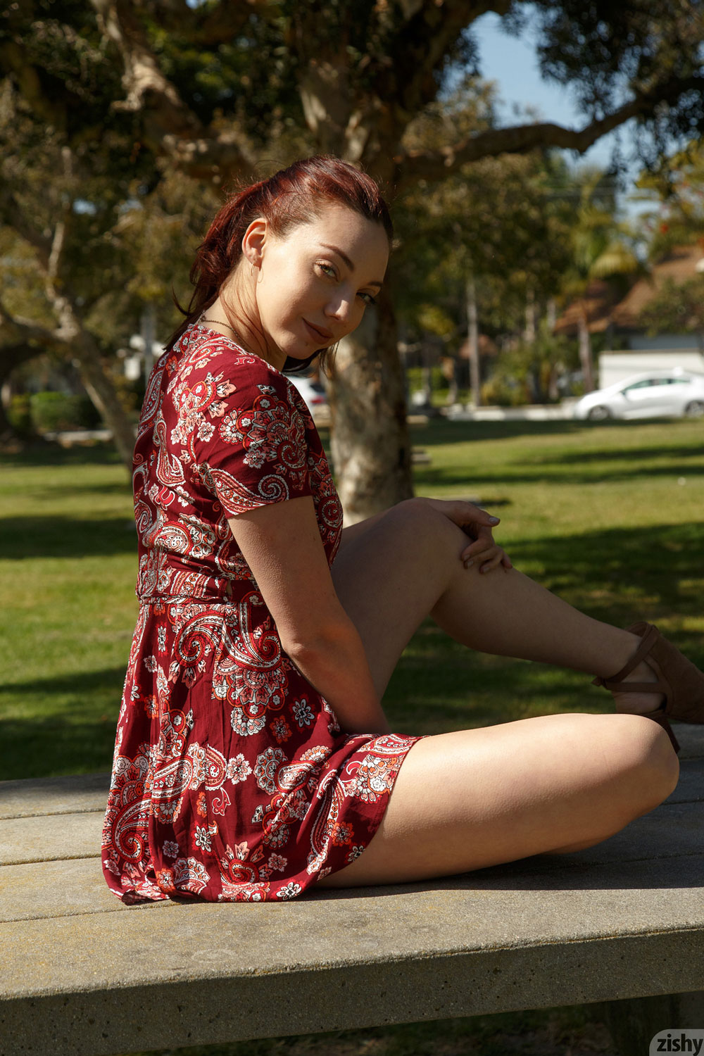 Ivah Anseline in the Park