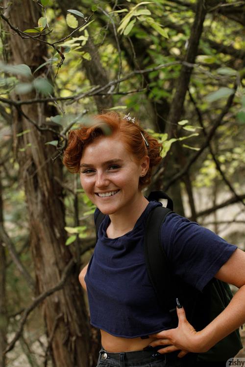 Dabney Conrad Cute Hiking Girl