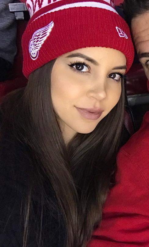 Red Wings fan Shelby Chesnes