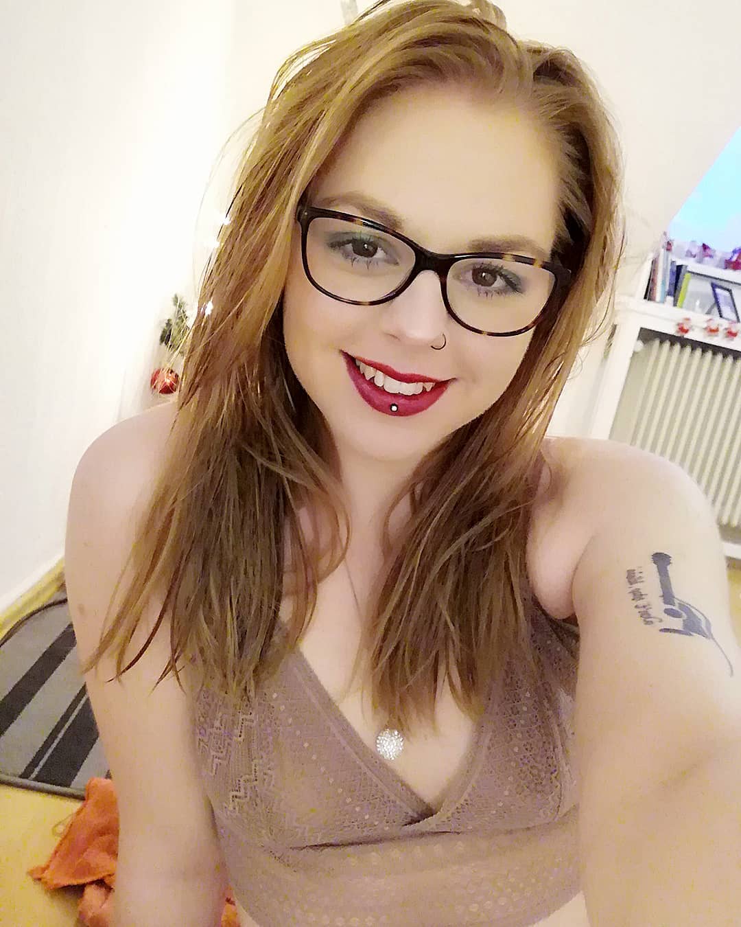 Swantje taking a selfie