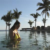 Crystal Westbrooks in a bikini