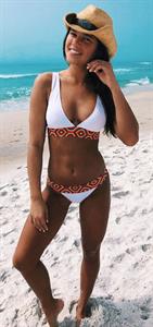 Peyton Roach in a bikini