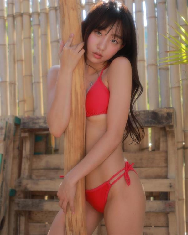 Eunji Pyoapple in a bikini