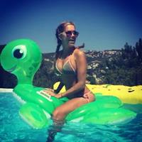 Sylvie van der Vaart in a bikini