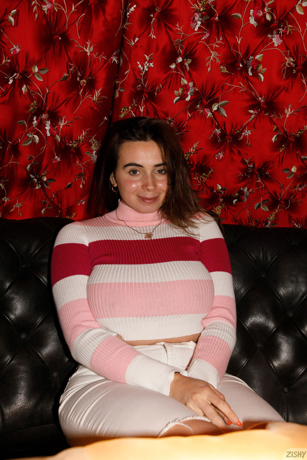 Tyla Jessop in White Pants