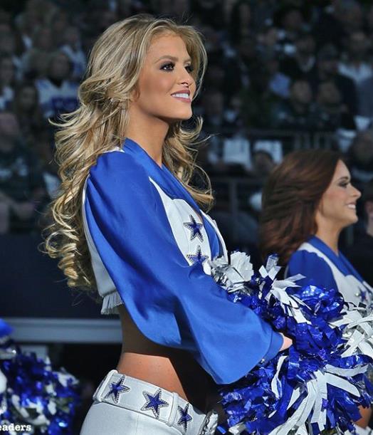 Former Clemson Rally Cat
Current Dallas Cowboy Cheerleader