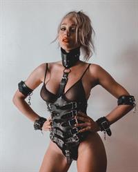 Sadie Gray in lingerie