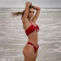 Emily Feld in a bikini