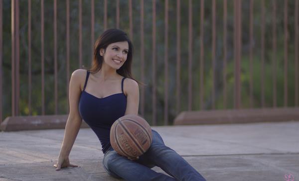 Denise Milani Photoset - Basketball