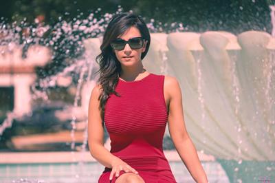 Denise Milani Photoset - Fountain