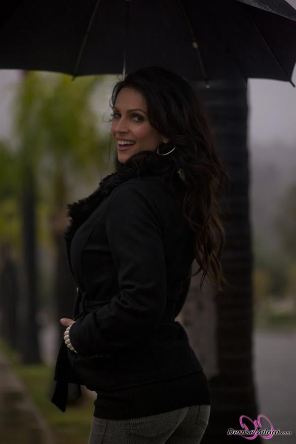 Denise Milani Photoset - Rain