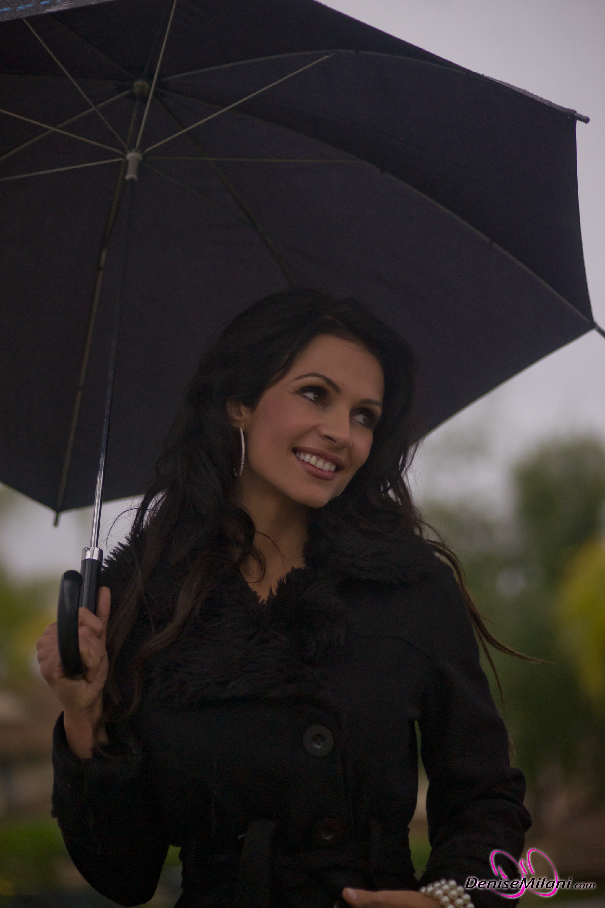 Denise Milani Photoset - Rain