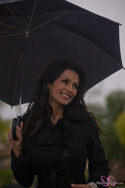 Denise Milani Photoset - Rain