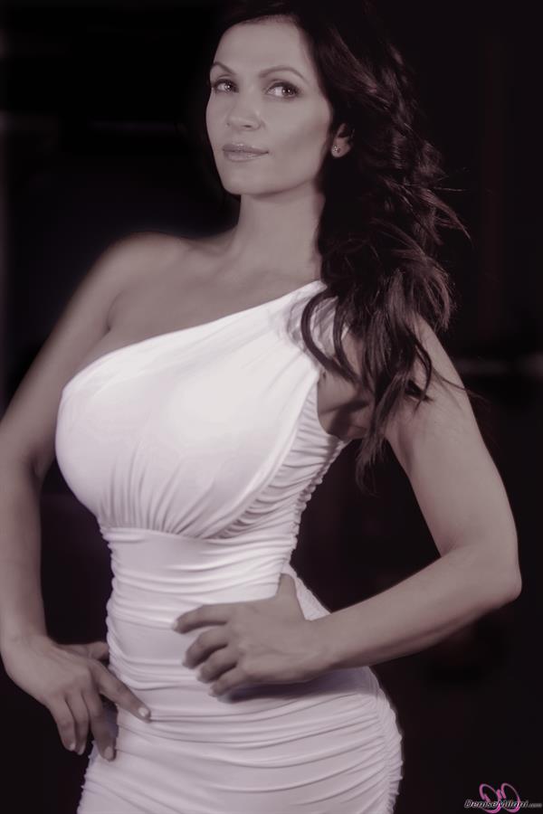 Denise Milani Photoset - WhitesDress