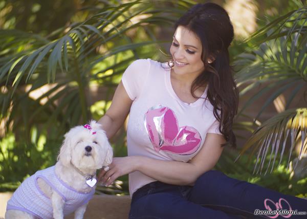 Denise Milani Photoset - Doggie13